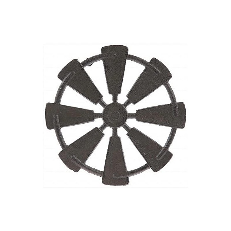 Heavy Metal Cast Iron Kitchen Countertop Trivet Home Decor (Windmill)