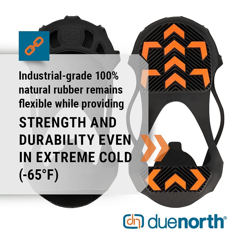 Due North GripPro Spikeless Ice Cleats - Perfect for Transitioning