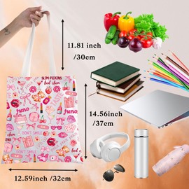 BWWKTOP Singer Album Tote Bag Concert Tour Gifts Song Lyrics Shoulder Bag Singer Song Merchandise, Pleace, One Size