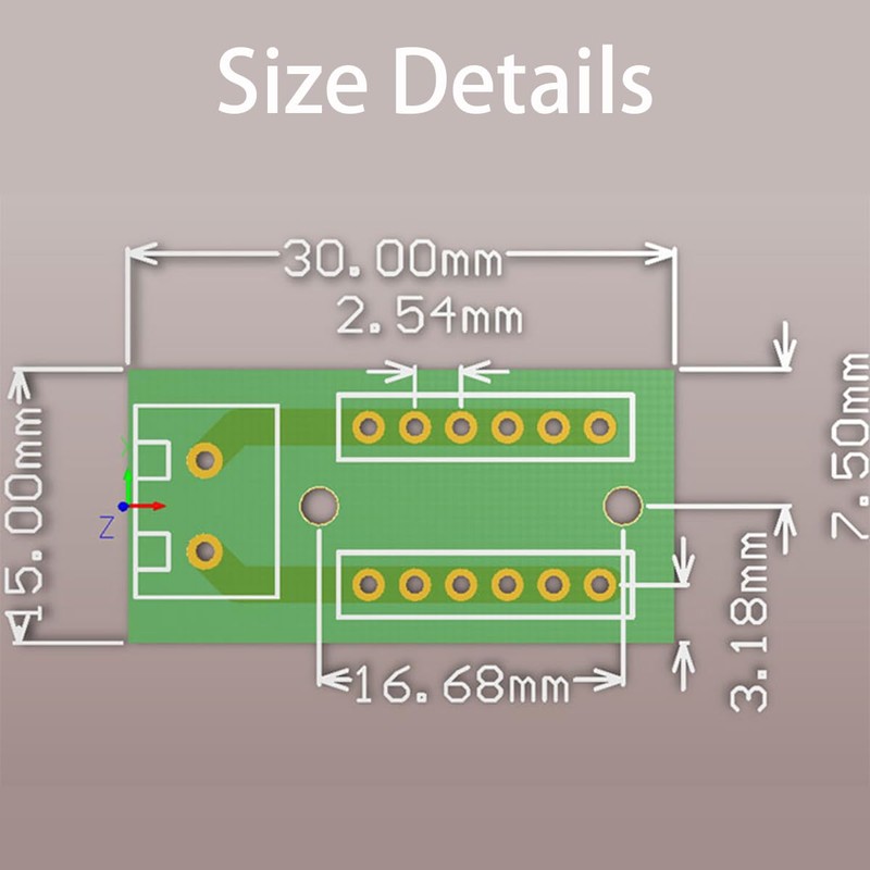 Teansic 5PCS 2x6 Position Terminal Block Distribution Module,2P Screw Terminal