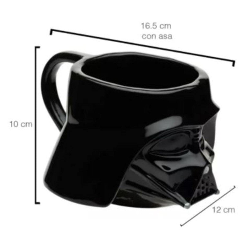 Zak Tarro 1555-3012 Ceramica 16 oz SW4 Forma DARTH VADER,