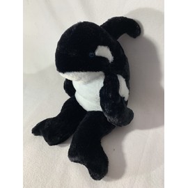 Large Weighted stuffed animal, weighted narwhal, dolphin or orca whale with 5-6 lbs, washable, plush weighted buddy, Aunt Sandy's Sewing