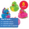 Baker Ross FE318 Dinosaur Rubber Duck Bath Toy - Pack