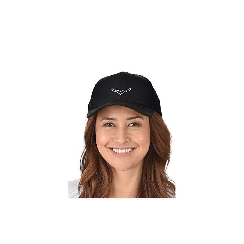 Trigema Women's Baseball Cap Black Schwarz (Schwarz 008) One Size