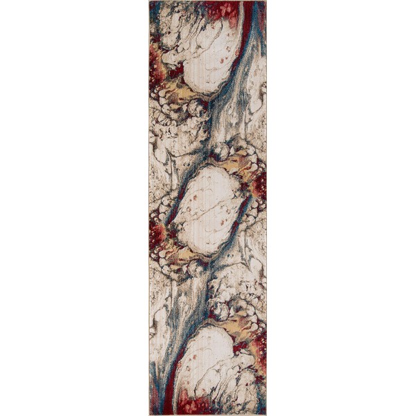 Momeni Studio Area Rug, 2'3" X 8' Runner, Multi