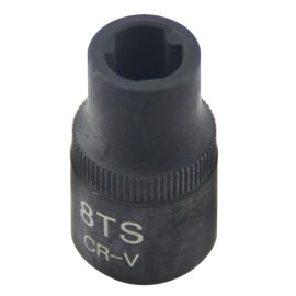 UTMALL 8TS Special Socket for Nissian Fuel & Oil Pump Balance Shaft 3 Tooth Socket Wrench Tool 1/2" Dr.