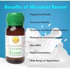 Liquid Rennet - Vegetarian Rennet for Cheese Making (50ml /