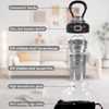 CHPINDAM 34oz tea bottle with infuser - Large Capacity Glass