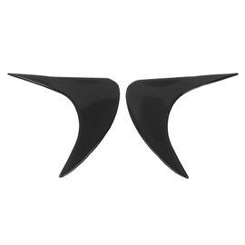 2pcs Headlight Eyebrow Black Decorative Eyelid Cover Trim Replacement for GT86 2013‑2020