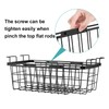 Wetheny 2 Pack Expandable Freezer Organizer Bins, Adjustable Wire Baskets