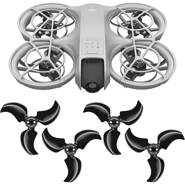 Master Airscrew Stealth Propellers for DJI Neo - Black, 4