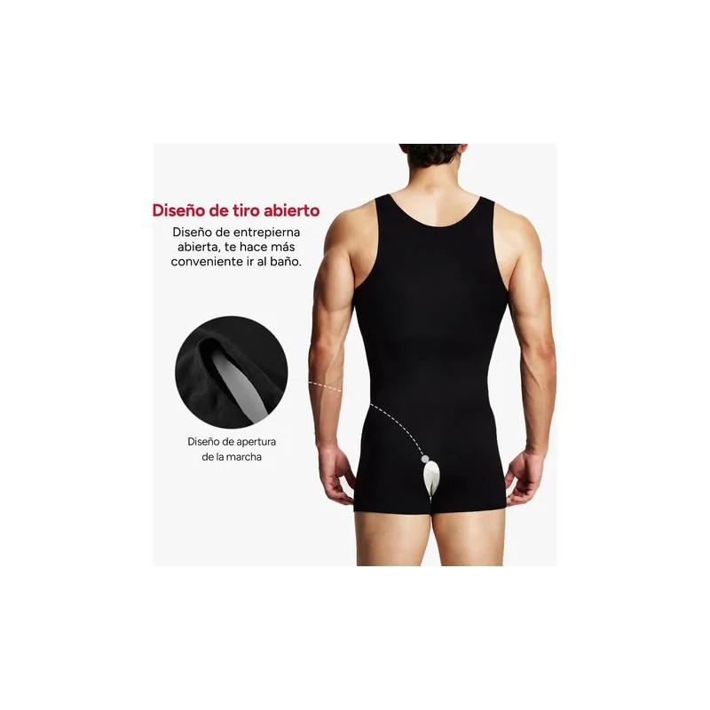 Nebility Body Moldeador Faja Completa Compresión Para Hombre