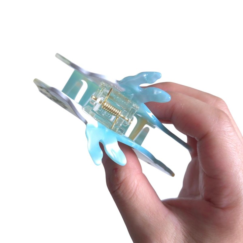 Funny Ocean Whale Hair Clip,Acetate Claw Clips,Cute Beach Hair Clips