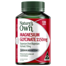 Nature's Own Nature’s Own Magnesium Glycinate 120 Tablets