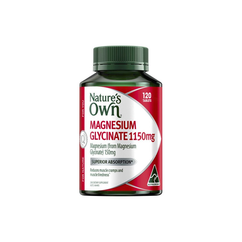 Nature's Own Nature’s Own Magnesium Glycinate 120 Tablets