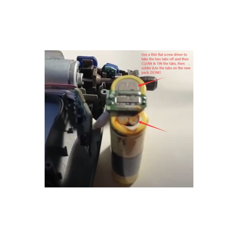 Battery Pack for Dremel Stylus Cordless Drill 7.2V 1100 1100LI