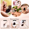 9 Pieces Facial Fan Mask Brushes, Soft Facial Applicator Brushes