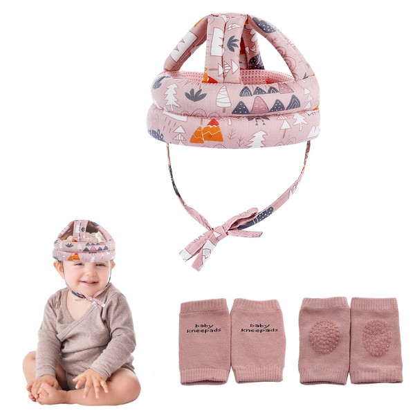 Baby Safety Helmet Infant Toddler Breathable & Adjustable Head Cushion