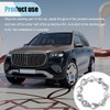 Bling Car Engine Start Stop Ignition Button Decoration Ring, Crystal