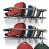 Aimeaihe Metal Hat Racks for Baseball Caps, 2 Packs Wall