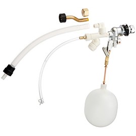 Kakudai 964-003 Versatile Low Tank Ball Tap with Auxiliary Water Supply Pipe