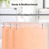 GUANJUNE Clothes Pants Hangers, Space-Saving Skirt Holders with 360 °