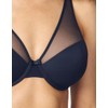 Wonderbra Womens 2 Ways To Wear Underwire Bras, Black, 38B