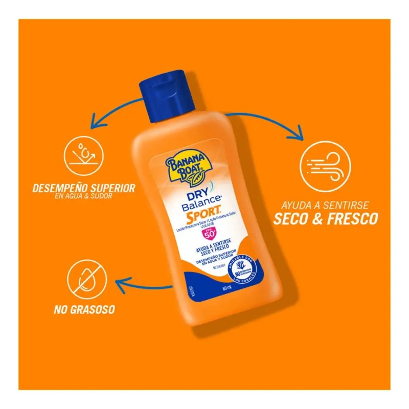 Protector Solar en Loción Banana Boat Dry Balance Sport 50+fps