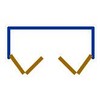 Series 1 Heavy Duty Bifold Track and Hardware Kit (60