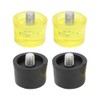 4Pcs Rubber Mallet Hammer, 35mm Small Rubber Hammer Replacement Striking