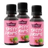 GymQueen Tasty Drops, Hazelnut, 3 x 30 ml, Flavour Drops