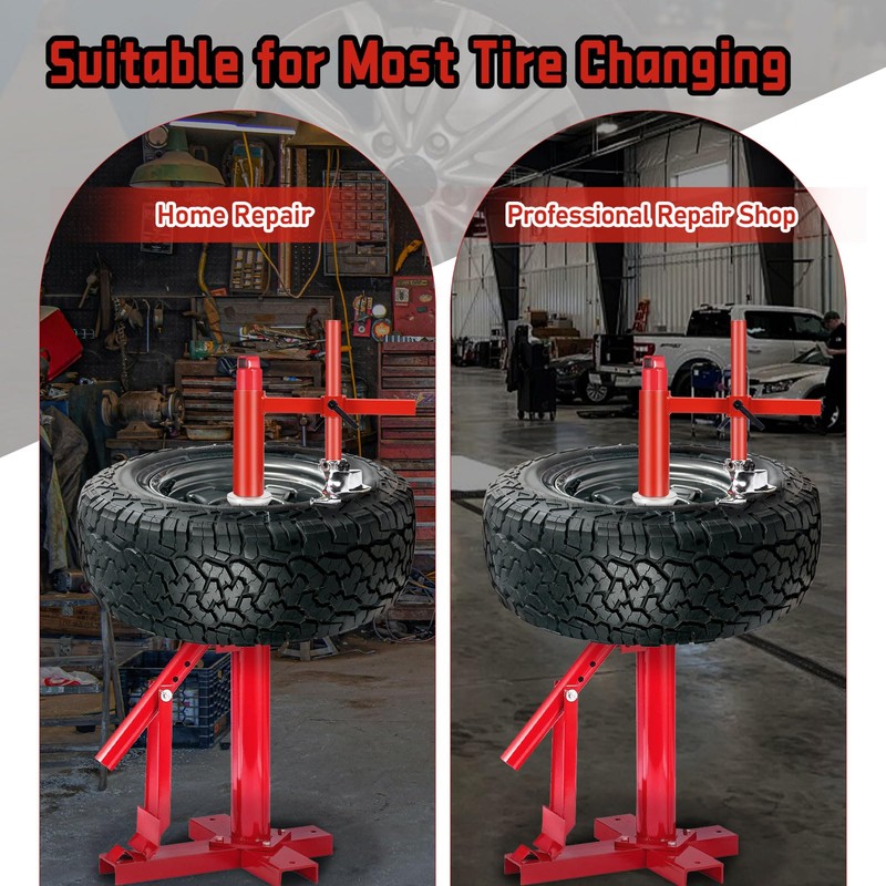 Atesilor Upgraded Manual Tire Changer Duck Head Kit with Centering