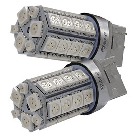 Pikaku Nissan X-Trail (T32/NT32) Turn Signal (F/R) LED T20S 30 Wedges, Non-Polarity, Amber, 2 Pieces