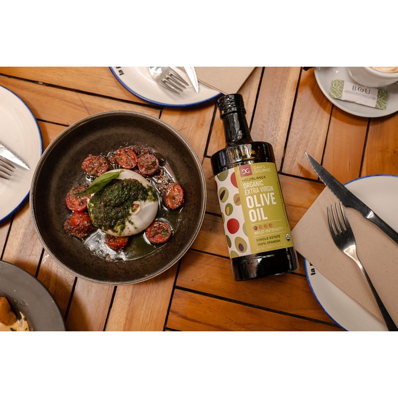 Dave's Gourmet Dave's Gourmet Organic Hojiblanca Extra Virgin Olive Oil,
