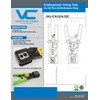 VC VERTICAL CABLE Termination Tool for Shielded RJ45 Feed Through