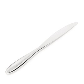 Alessi Mami 8-Inch dessert Monoblock Knife, 18/10 Stainless Steel Mirror Polish, Set of 6