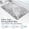 Stone Bathmat - Color: Charcoal Gray