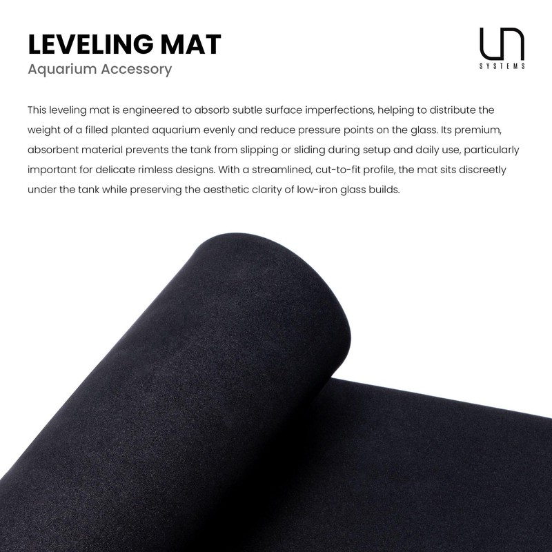 UNS Leveling Mat - 36x22cm | 14.17x8.66in, 5mm - Non-Slip