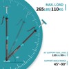 MAXENIKIT Third Hand Support Pole Heavy Duty, Cabinet Jacks for