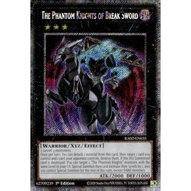 The Phantom Knights of Break Sword (Platinum Secret Rare) - RA02-EN035 - Platinum Secret Rare - 1st Edition