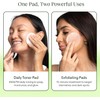 Toning Polish Pads 100 Count Snail Mucin Peptides Centella Dark