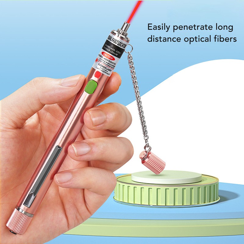 Visual Fault Locator 20KM Fiber Optic Cable Tester Source Meter