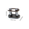 ULTECHNOVO 4sets Heavy Duty Chain Connecting Link Roller Chain for