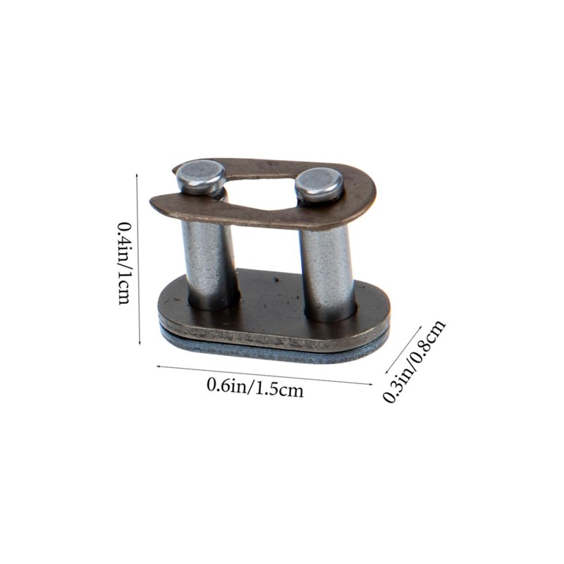 ULTECHNOVO 4sets Heavy Duty Chain Connecting Link Roller Chain for