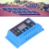 Solar Panel Charge Controller LCD Display PWM Photovoltaic Charging Regulator