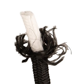 Paracord Planet Utility Cord – Diamond Braided Polypropylene Cord for Camping & Hiking – 5/16" x 50' (Black)