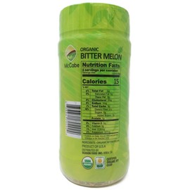 McCabe Organic Bitter Melon Tea - Organic Bitter Melon | Rich with Fiber & Minerals | USDA and CCOF Certified | Product of USA | 50g