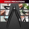 MTHKLO Wire Cutter Precision Diagonal Plier Tool Side Cutting for