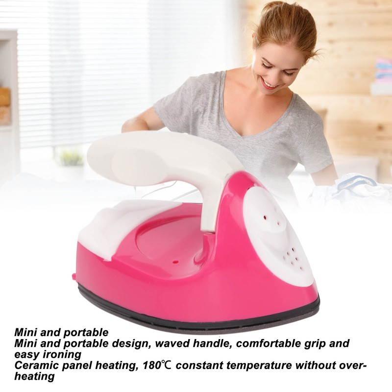 Mini Ironing Machine Wrinkles Removal Full Auto Compact Size Waved