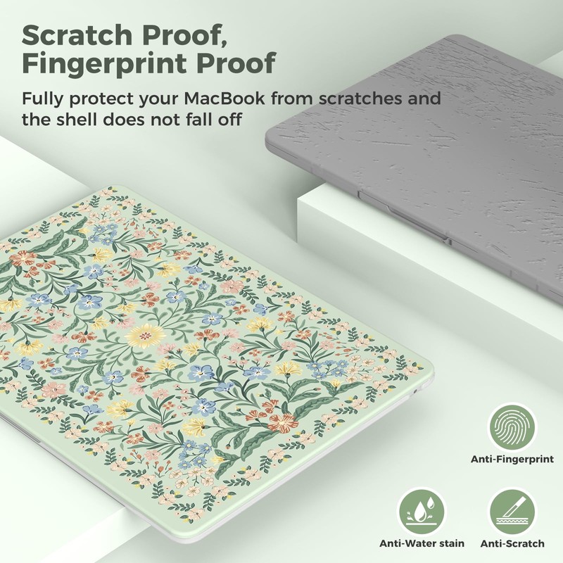 iCasso for M4 MacBook Air 13 inch Case 2025 2024-2022